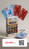 1. S&S Heroes Collectible Card Game - 110 Unique Heroes
